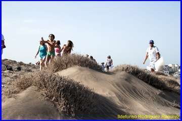 Las coladas de la costa sur de Telde datan de hace 3,8 millones de años (Foto Ildefonso Rodríguez)